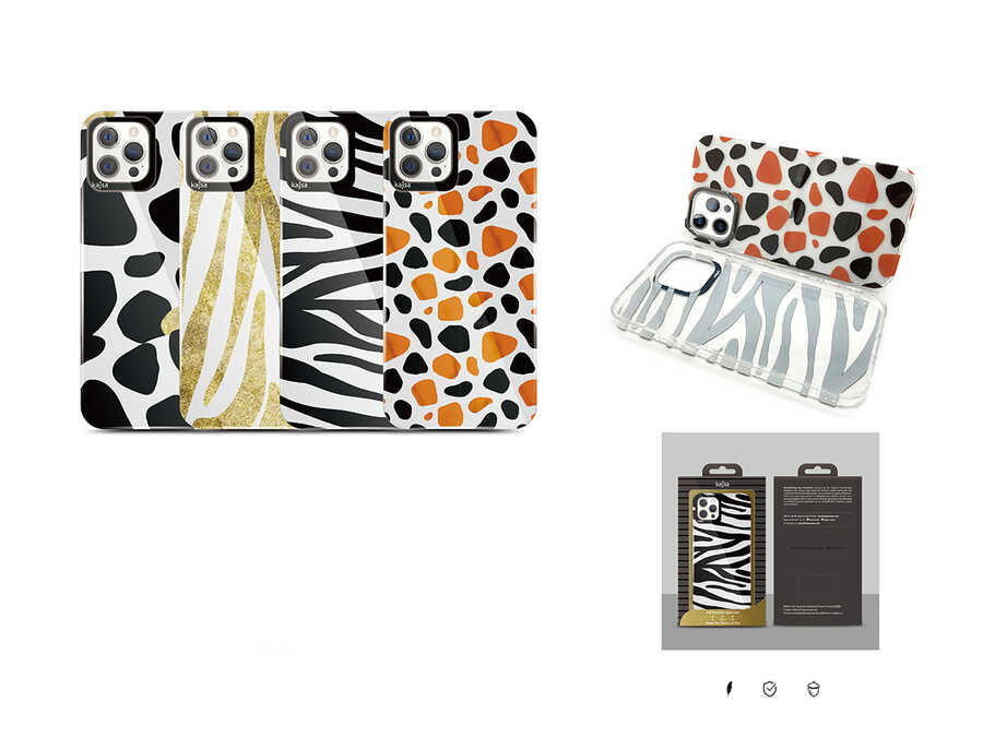 Apple iPhone 12 Pro Max Kılıf Kajsa Animal Kapak NO4