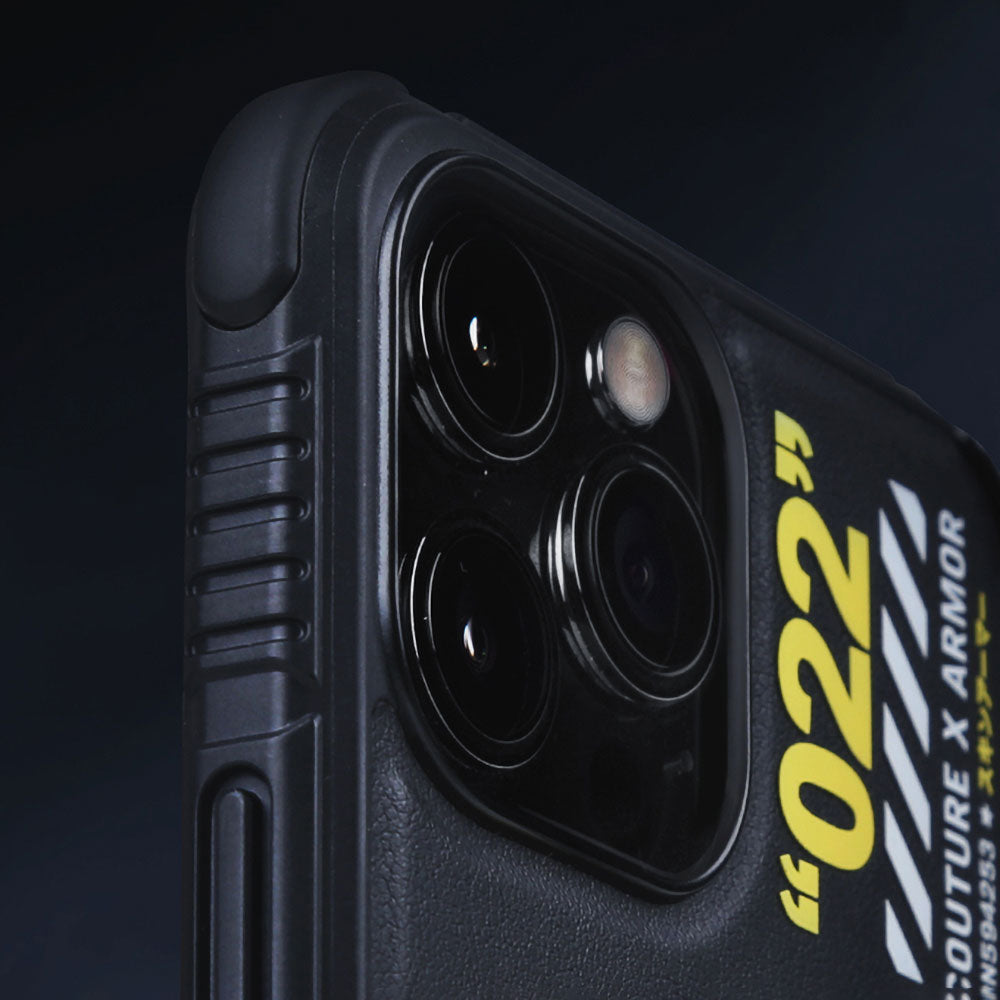 Apple iPhone 12 Pro Max Kılıf SkinArma Standlı Deri Görünümlü Shingoki Kapak Sarı