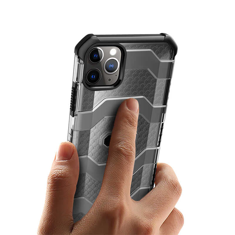 Apple iPhone 12 Pro Max Kılıf Wiwu Voyager Kapak Koyu Yeşil