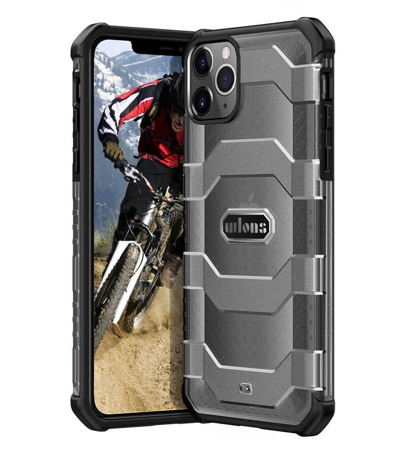 Apple iPhone 12 Pro Max Kılıf Wlons Mit Kapak Kırmızı