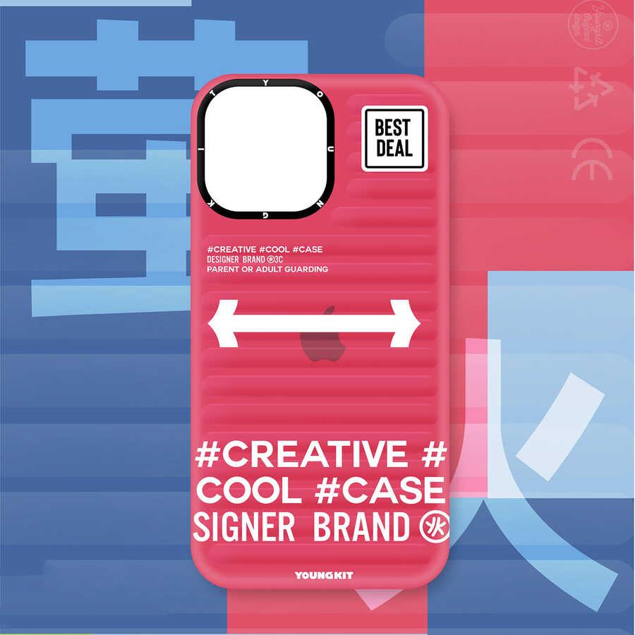 Apple iPhone 12 Pro Max Kılıf YoungKit Luggage FireFly Serisi Kapak Yeşil