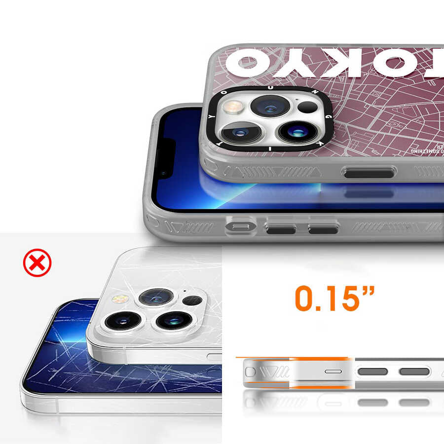 Apple iPhone 12 Pro Max Kılıf YoungKit World Trip Serisi Kapak New York