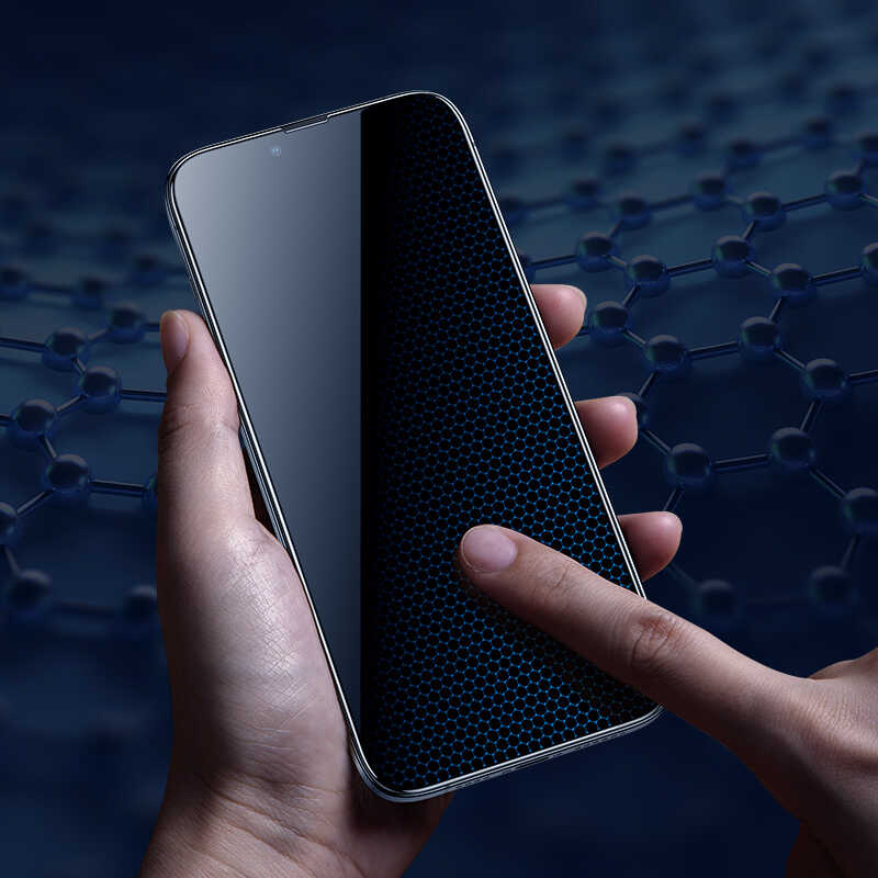 Apple iPhone 13 Benks Little KingKong Matte Cam Ekran Koruyucu Siyah