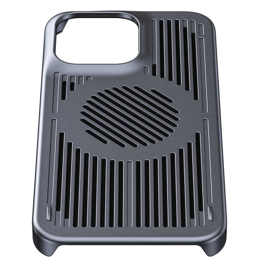 Apple iPhone 13 Kılıf Benks Bizzard Soğutucu Özellikli Oyuncu Telefon Kılıfı Gri