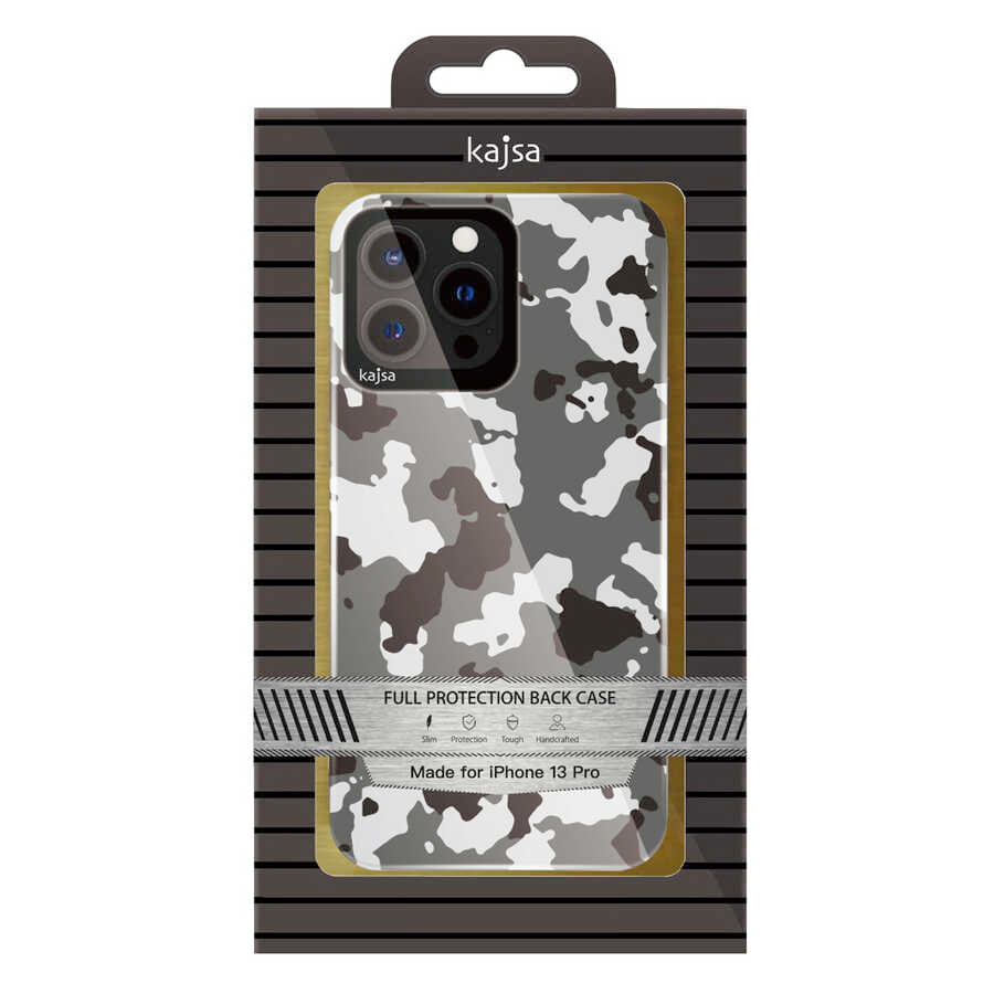Apple iPhone 13 Kılıf Kajsa Camo Kapak NO4