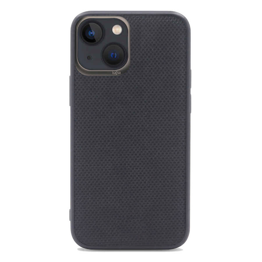 Apple iPhone 13 Kılıf Kajsa Preppie Serisi Dark Kapak NO4