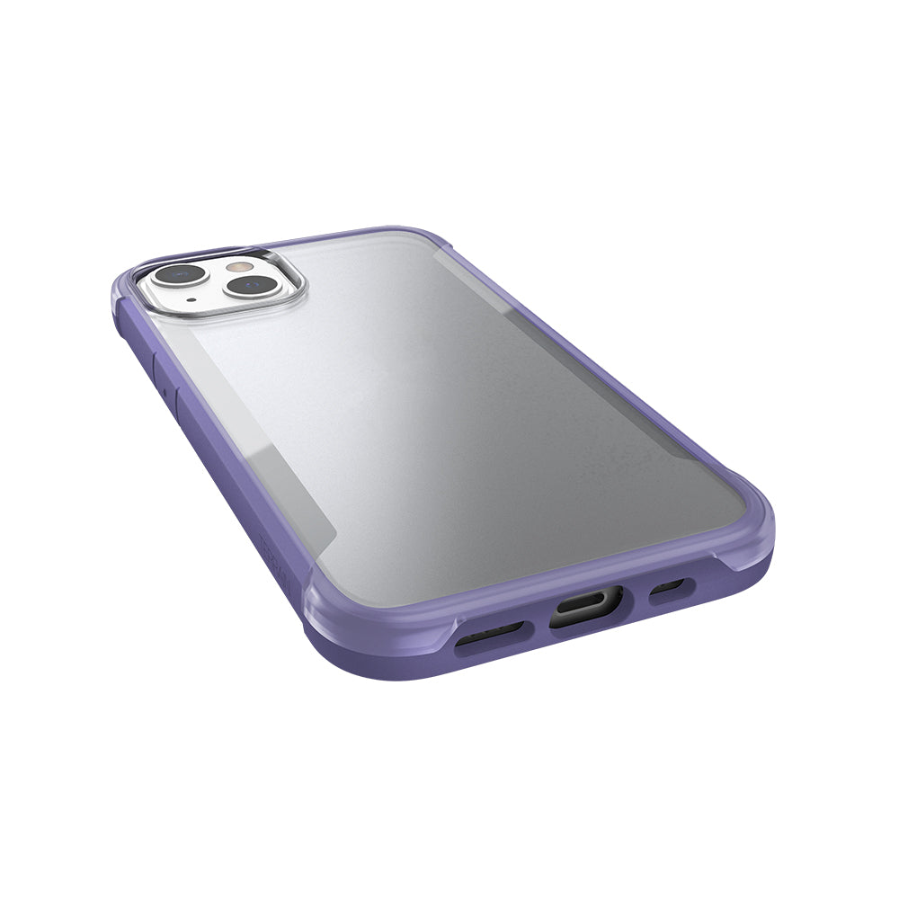 Apple iPhone 13 Kılıf M-safe Şarj Özellikli Airbagli Raptic Terrain Serisi Şeffaf Arka Yüzey Kapak Mavi