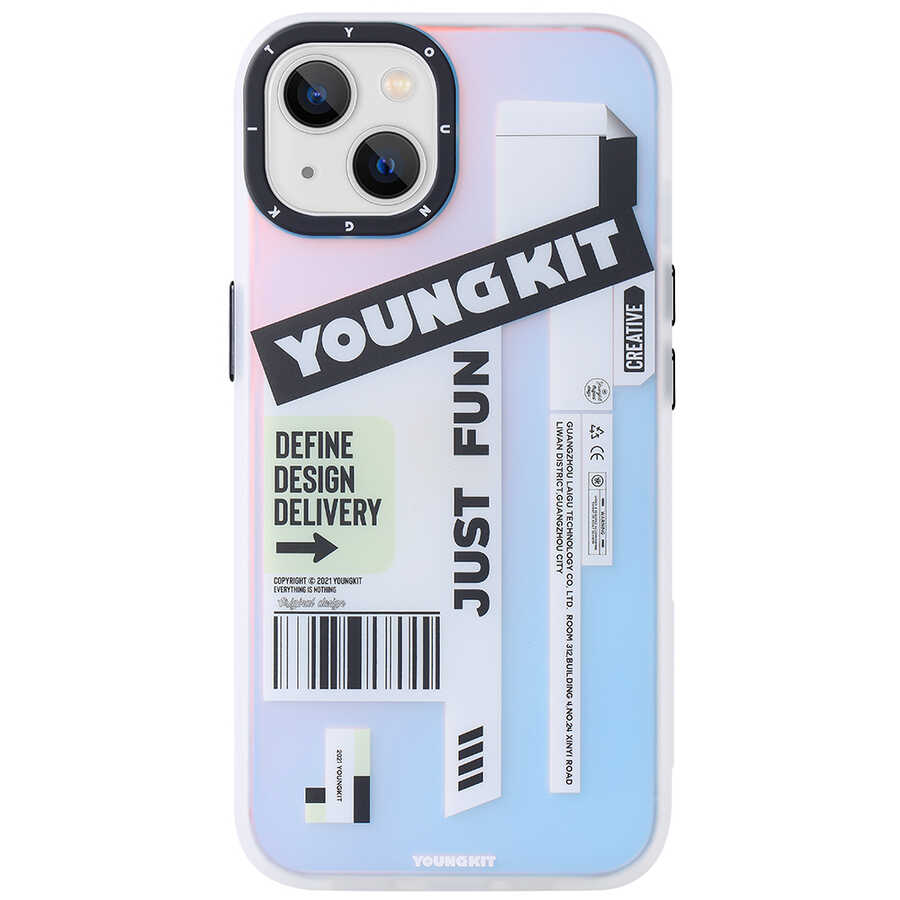 Apple iPhone 13 Kılıf YoungKit Fashion Culture Time Serisi Kapak CL033 Young Kit