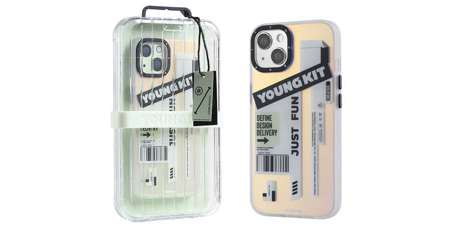 Apple iPhone 13 Kılıf YoungKit Fashion Culture Time Serisi Kapak CL034 Arrow