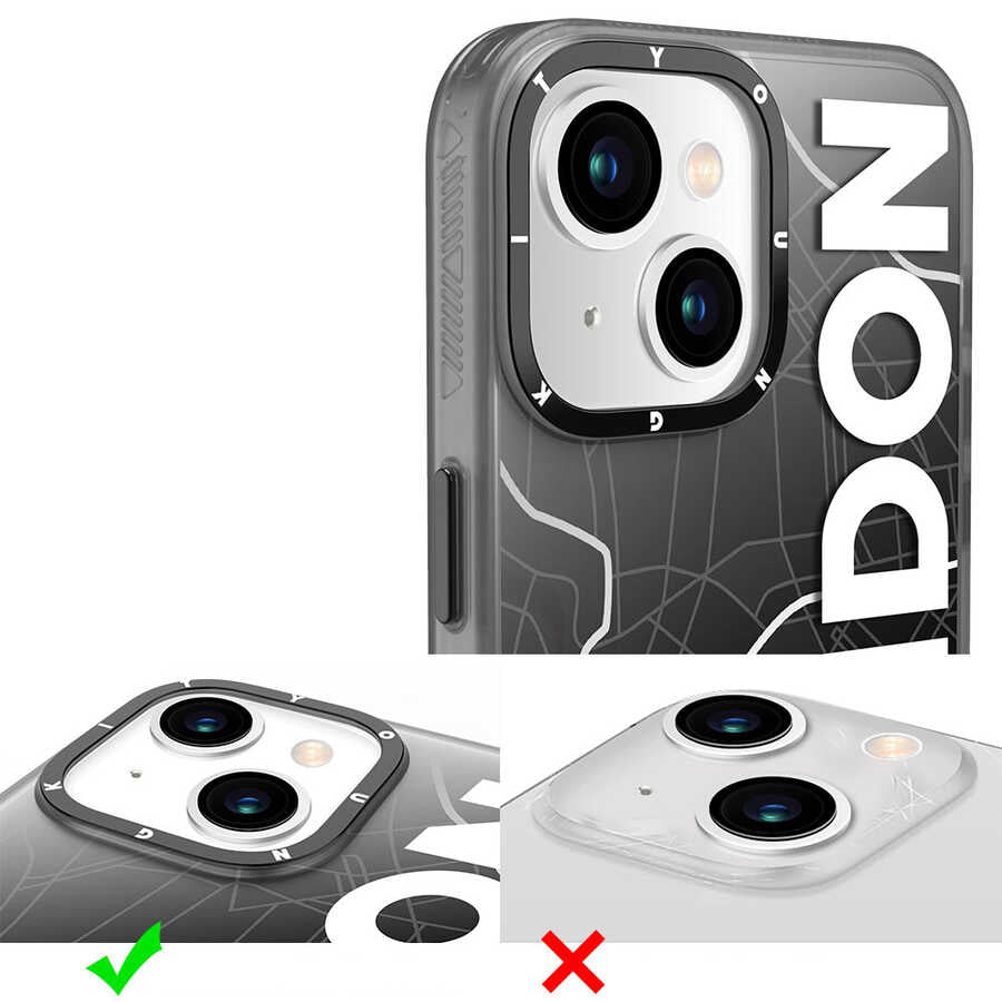 Apple iPhone 13 Kılıf YoungKit World Trip Serisi Kapak New York