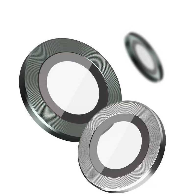 Apple iPhone 13 Mini Go Des Eagle Kamera Lens Koruyucu Mavi Açık