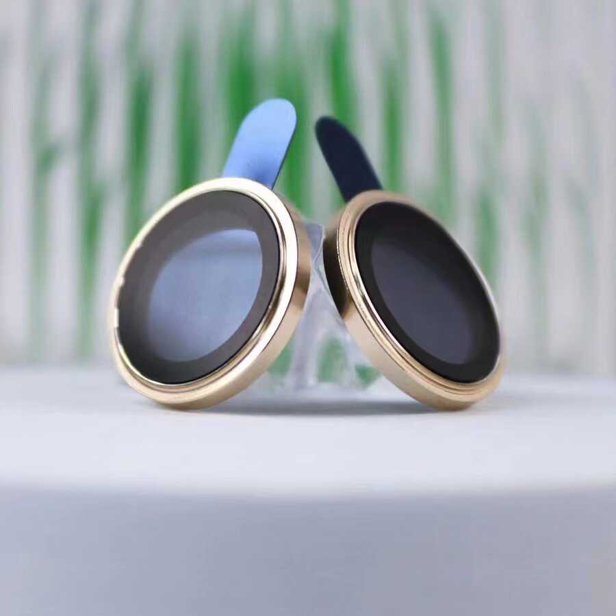 Apple iPhone 13 Mini Go Des Eagle Kamera Lens Koruyucu Mor