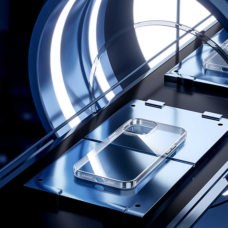 Apple iPhone 13 Mini Kılıf Benks Crystal Series Clear Kapak Renksiz