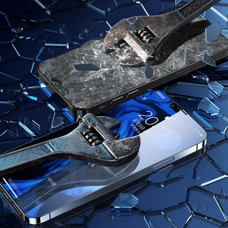 Apple iPhone 13 Pro Benks 0.3mm V Pro Full Curved Ekran Koruyucu Siyah