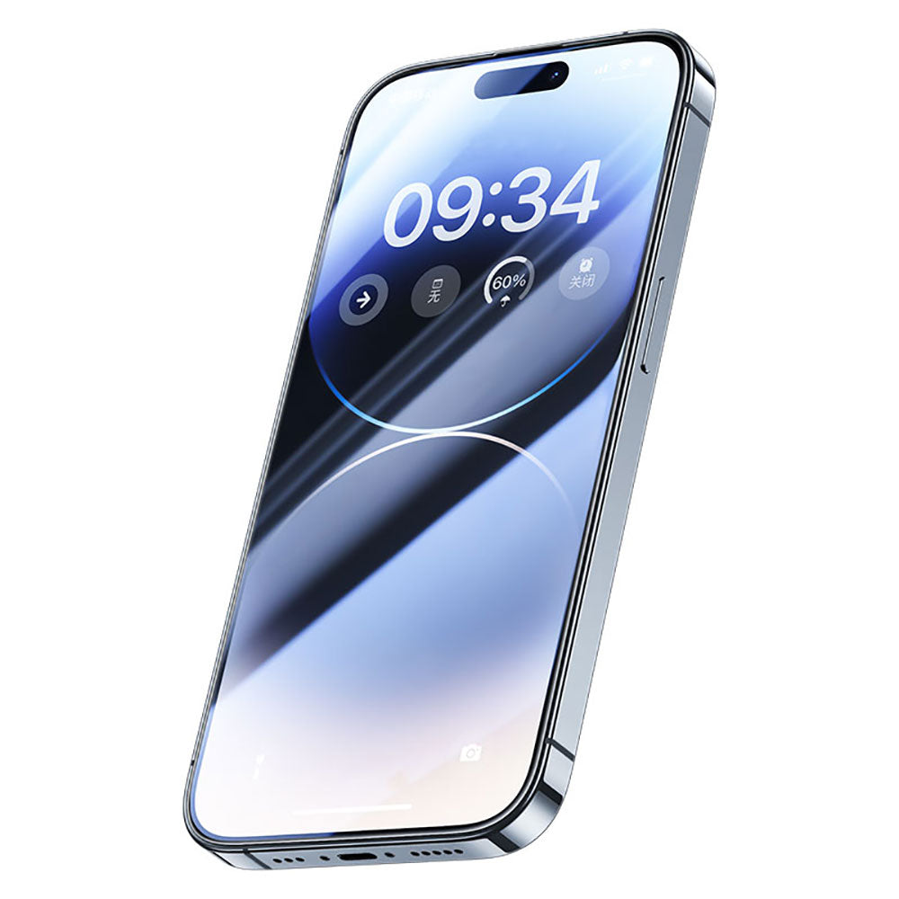 Apple iPhone 13 Pro Benks Gaming Anti-Dust Toz Önleyici Mat Cam Ekran Koruyucu Siyah