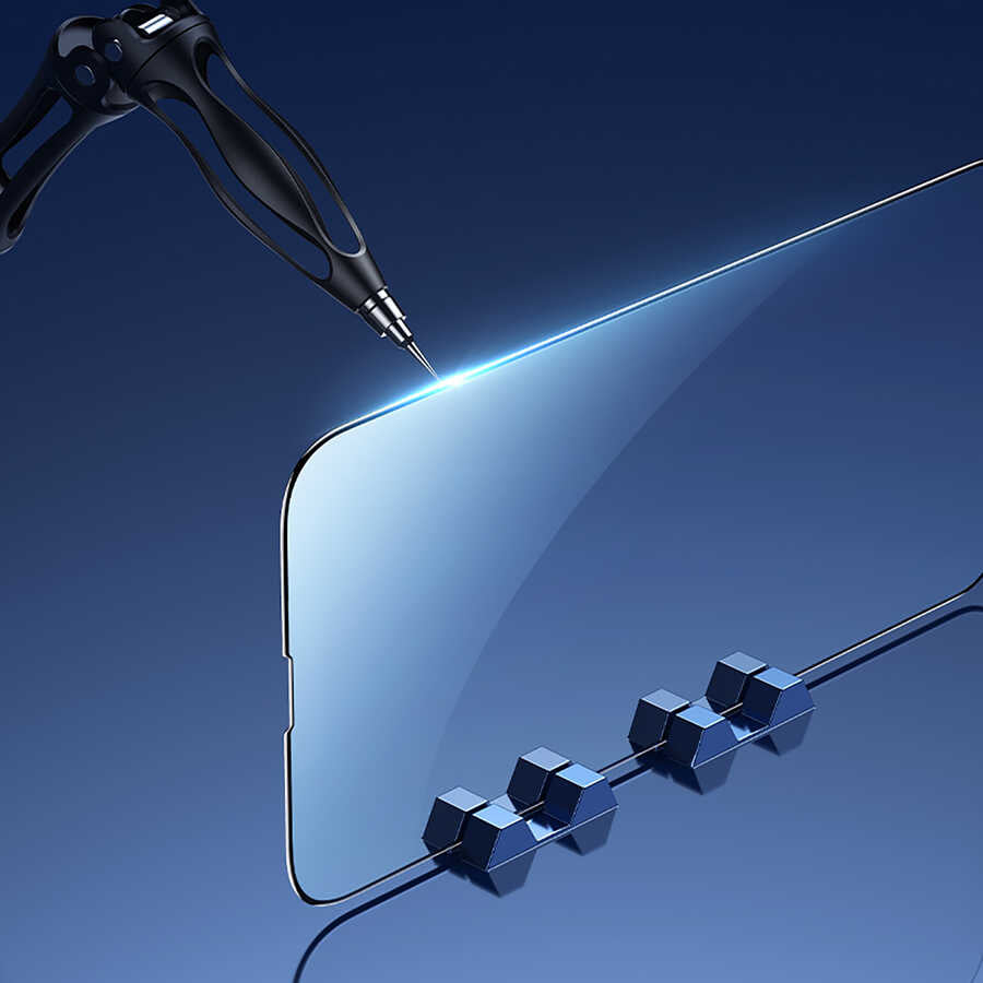 Apple iPhone 13 Pro Benks Mat Ekran Koruyucu Parmak İzi Bırakmayan Oyunculara Özel Ekran Filmi Siyah