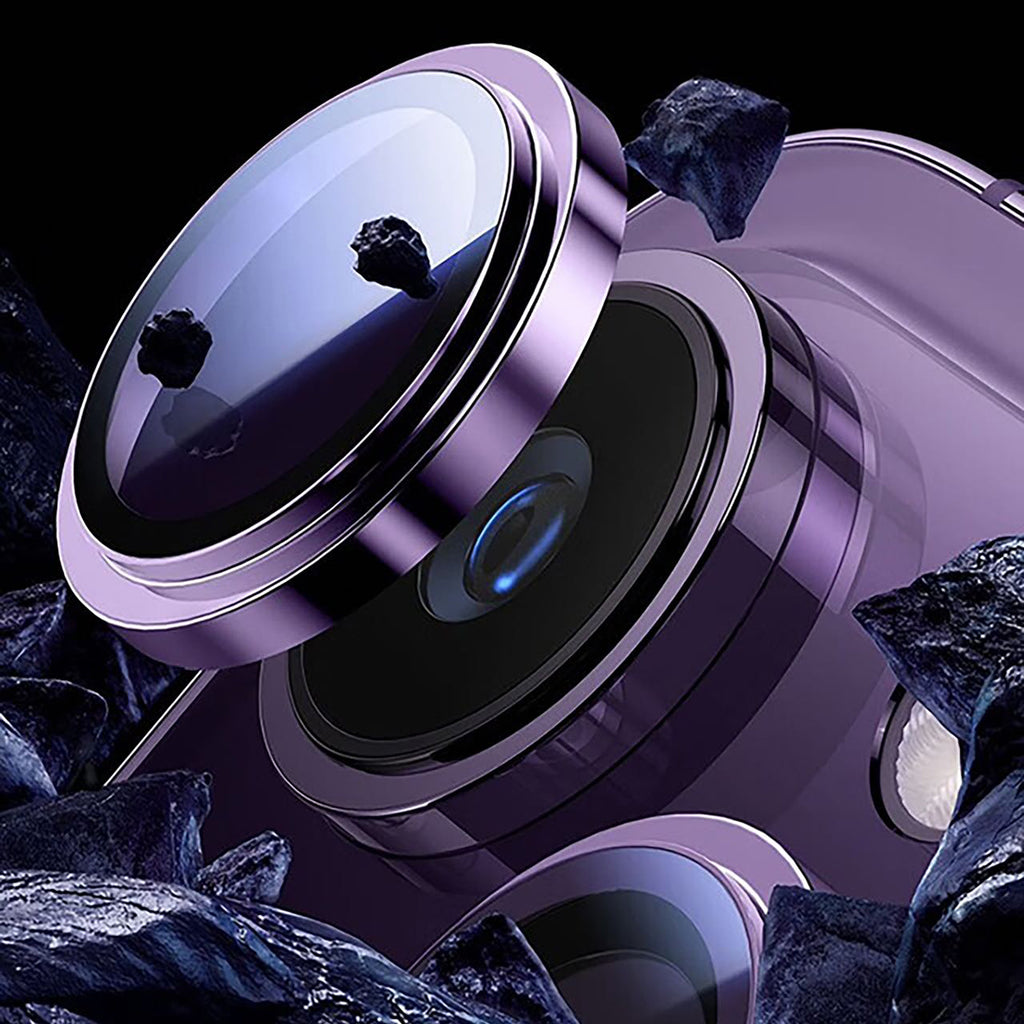 Apple iPhone 13 Pro Go Des CL-10 Kamera Lens Koruyucu Gümüş