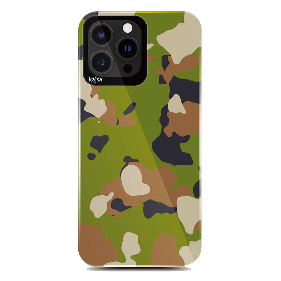 Apple iPhone 13 Pro Kılıf Kajsa Camo Kapak NO2