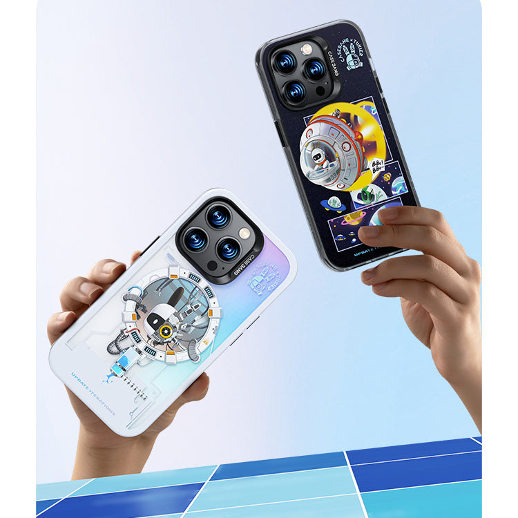 Apple iPhone 13 Pro Kılıf M-safe Şarj Özellikli Benks Casebang Explore Kapak Siyah