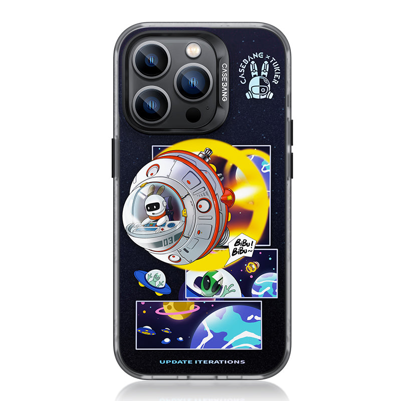 Apple iPhone 13 Pro Kılıf M-safe Şarj Özellikli Benks Casebang Explore Kapak Beyaz