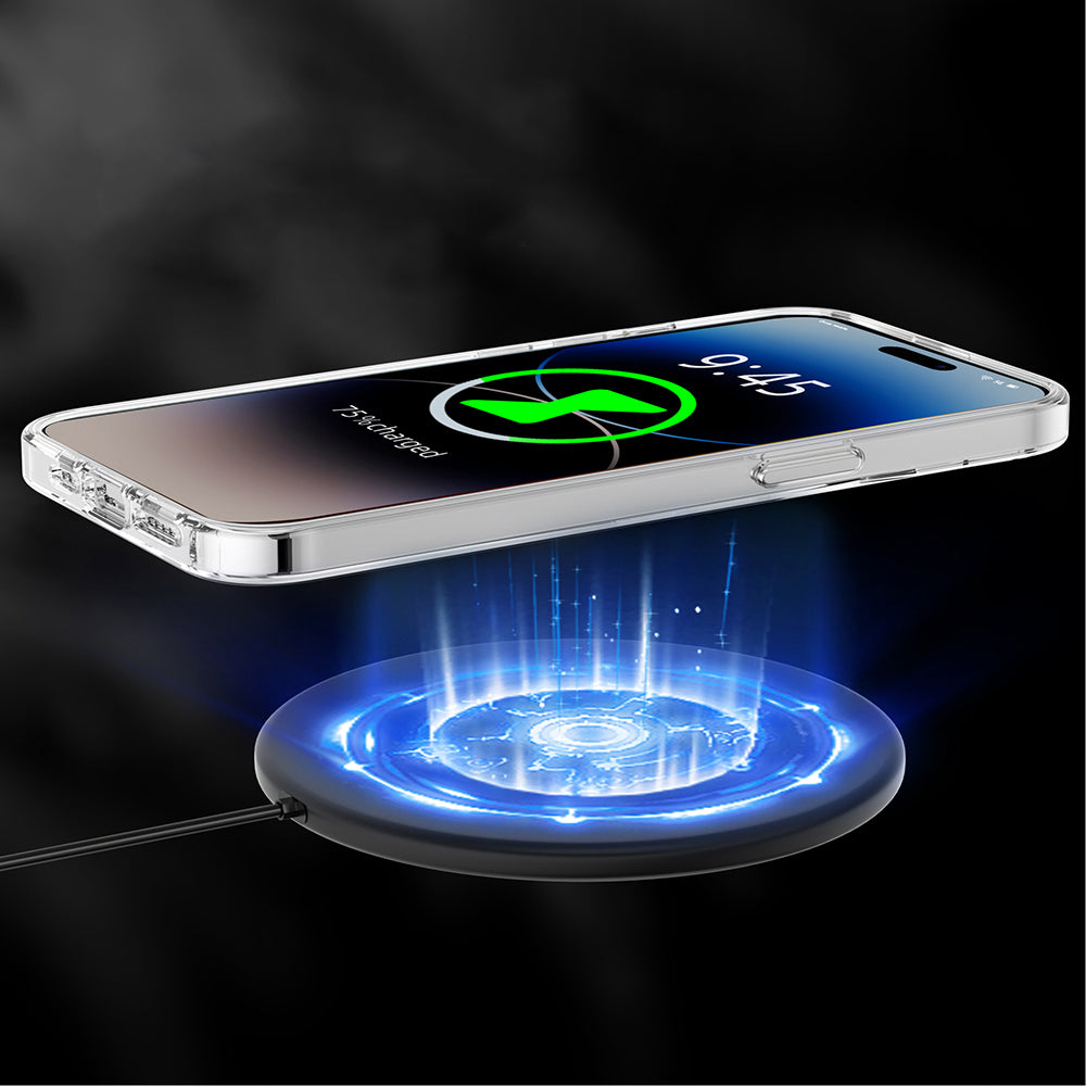 Apple iPhone 13 Pro Kılıf M-safe Şarj Özellikli Youngkit Coloured Glaze Serisi Kapak Yeşil