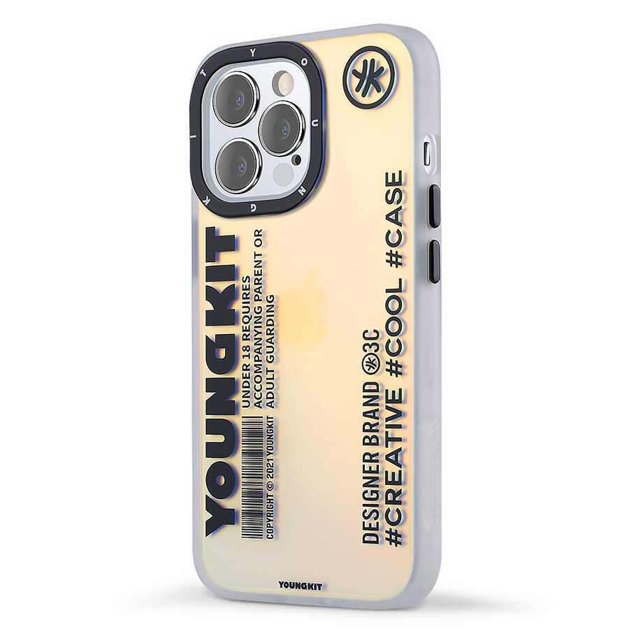 Apple iPhone 13 Pro Kılıf YoungKit Fashion Culture Time Serisi Kapak CL035 Day İn Day Out