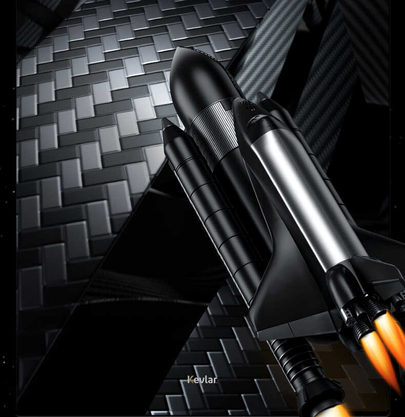 Apple iPhone 13 Pro Max Kılıf Benks Aramid M-safe 3 in 1 Set Siyah