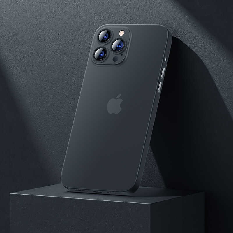 Apple iPhone 13 Pro Max Kılıf Benks Lollipop Protective Kapak Siyah