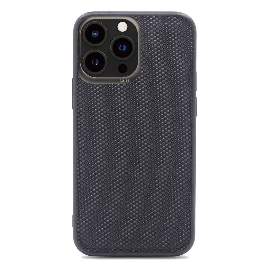 Apple iPhone 13 Pro Max Kılıf Kajsa Preppie Serisi Dark Kapak NO2