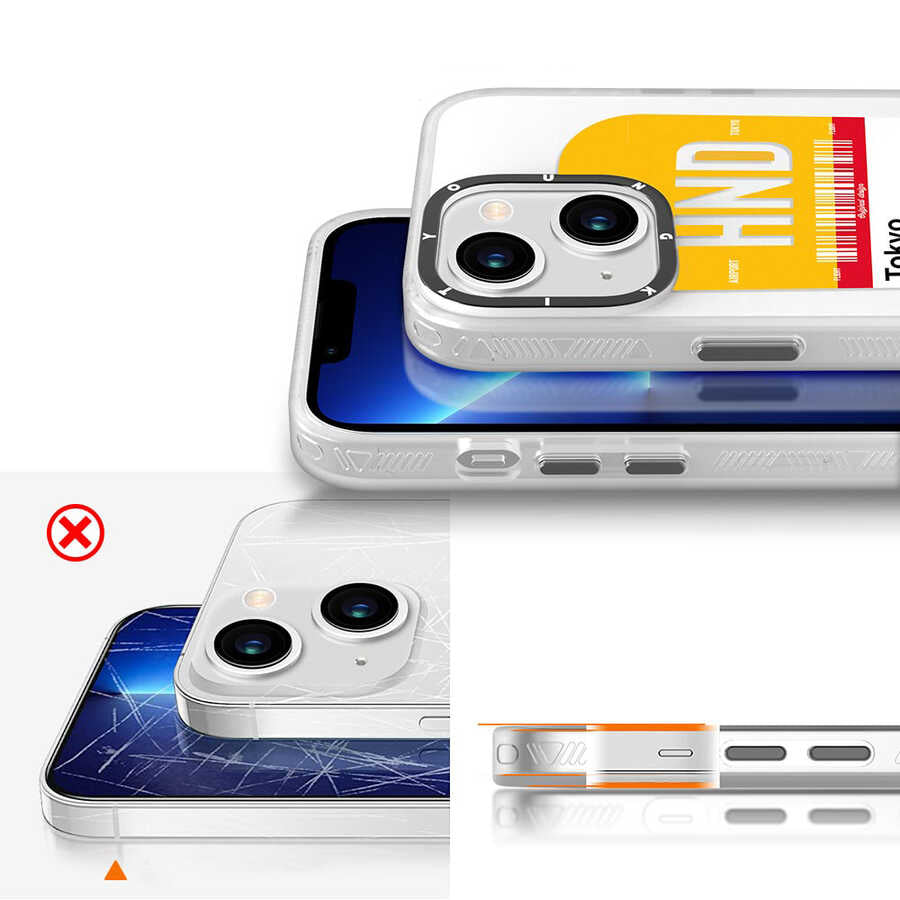 Apple iPhone 13 Kılıf YoungKit Any Time Trip Serisi Kapak CL027 Paris