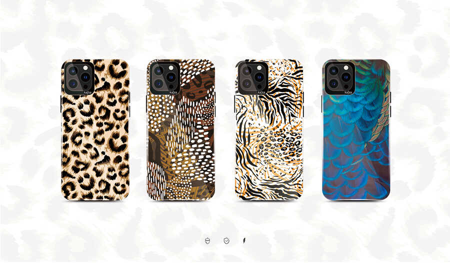 Apple iPhone 13 Pro Max Kılıf Kajsa Wild Kapak NO3