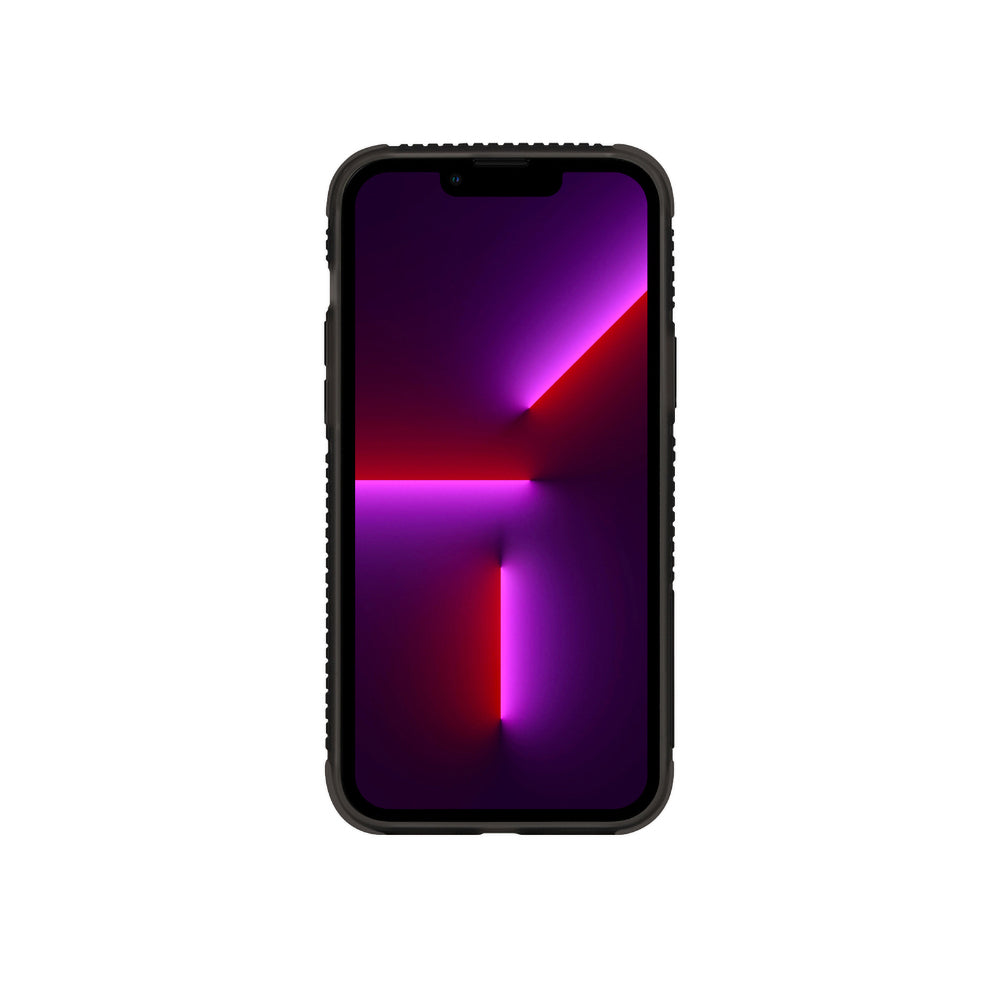 Apple iPhone 13 Pro Max Kılıf SkinArma Desenli Airbag Tasarımlı Hansha Kapak Füme