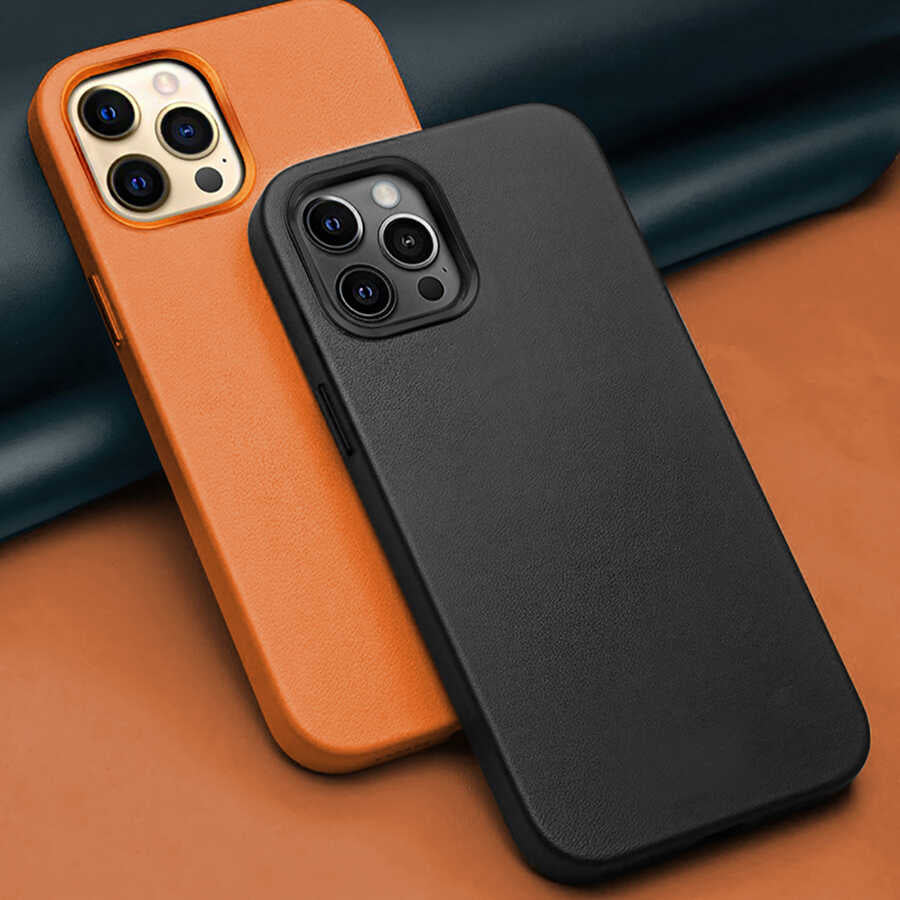 Apple iPhone 13 Pro Max Kılıf Wiwu M-safe Magnetic Kapak Yeşil