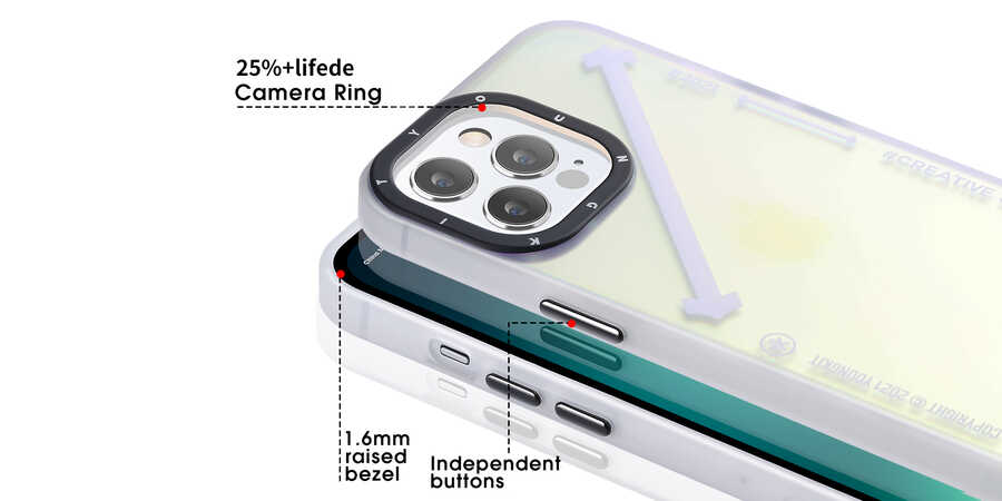 Apple iPhone 13 Pro Max Kılıf YoungKit Fashion Culture Time Serisi Kapak CL036 Just Fun