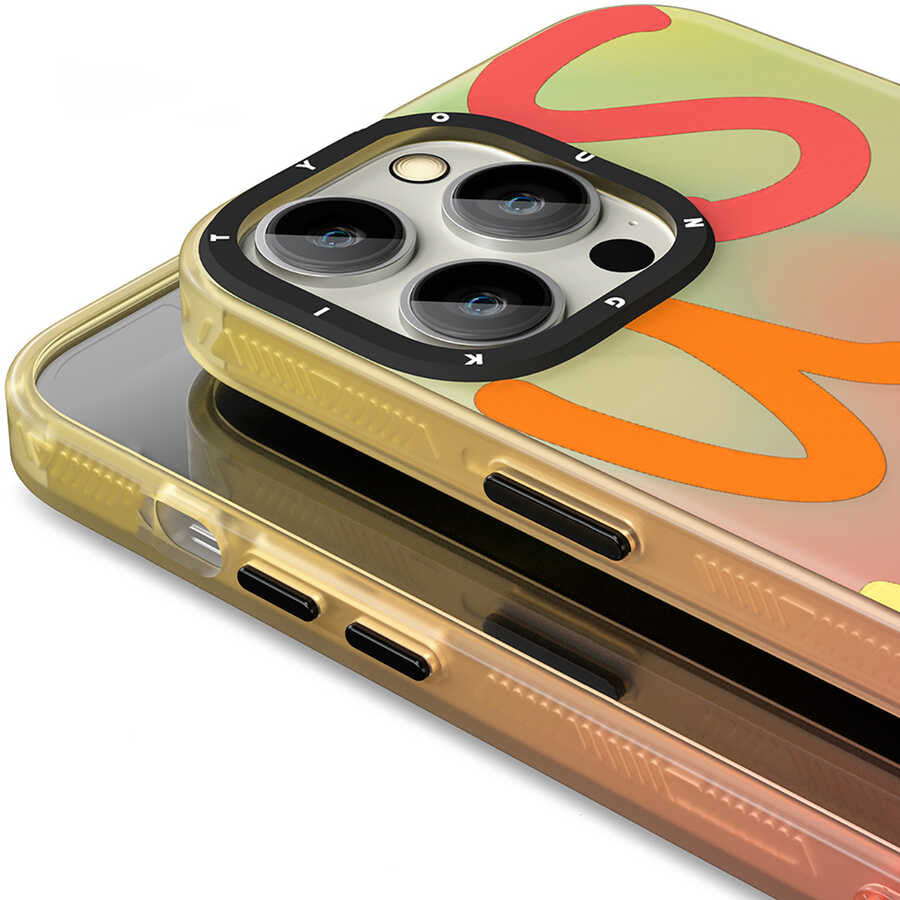 Apple iPhone 13 Pro Max Kılıf YoungKit Summer Serisi Kapak Yeşil