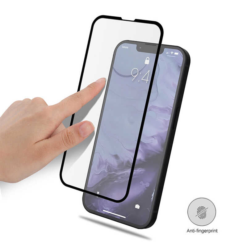 Apple iPhone 13 Pro Wiwu Easy İnstall iVista Super Hardness Ekran Koruyucu Siyah