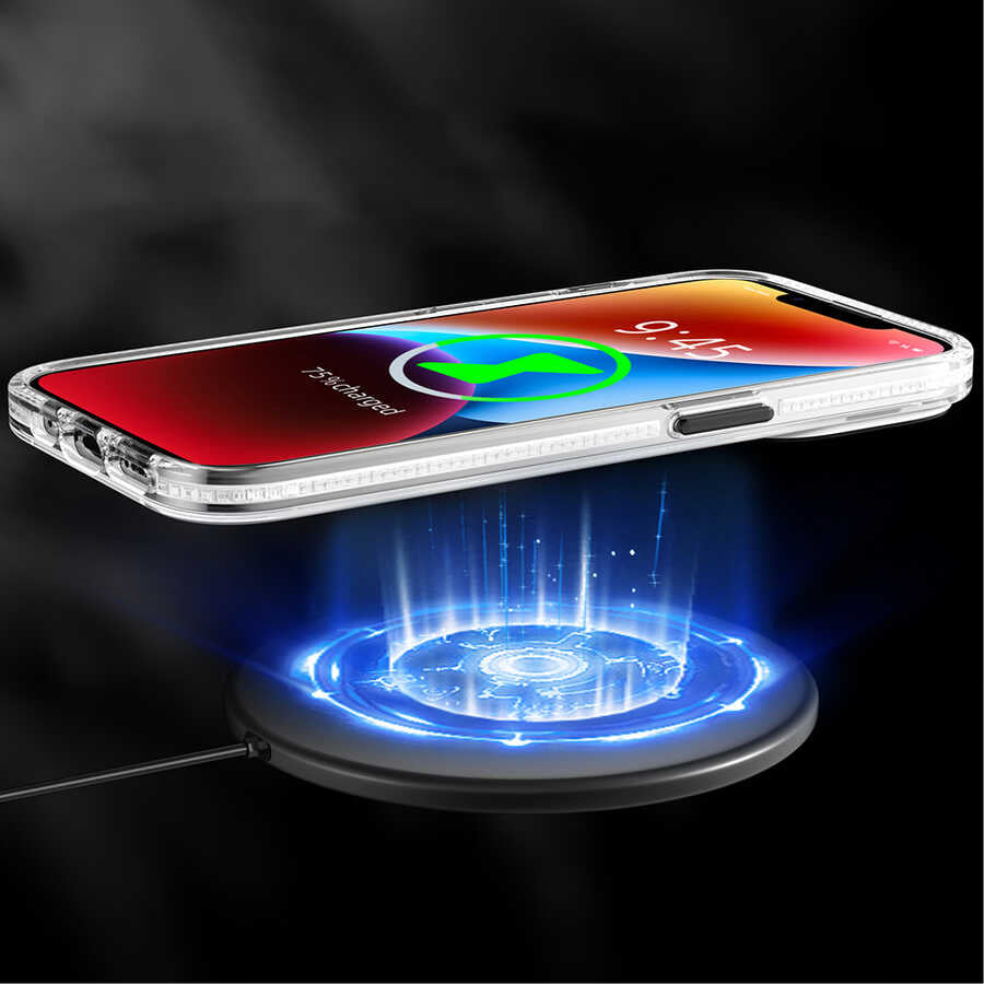 Apple iPhone 14 Kılıf M-safe Şarj Özellikli Youngkit Pure Serisi Kapak Pembe