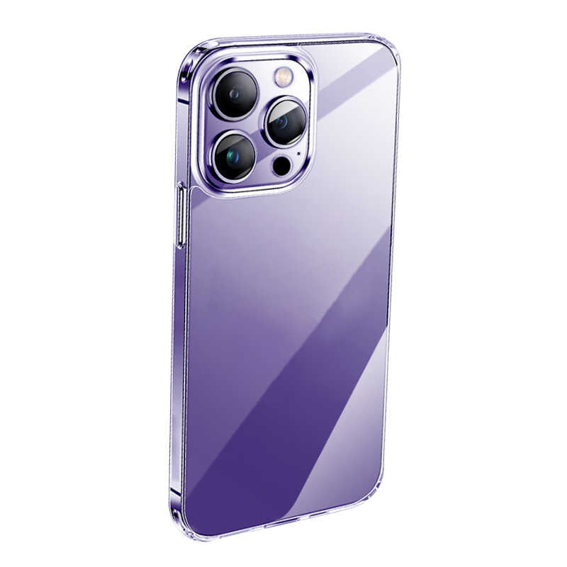 Apple iPhone 14 Kılıf Şeffaf Airbag Tasarımlı Wiwu ZCC-108 Concise Serisi Kapak Renksiz