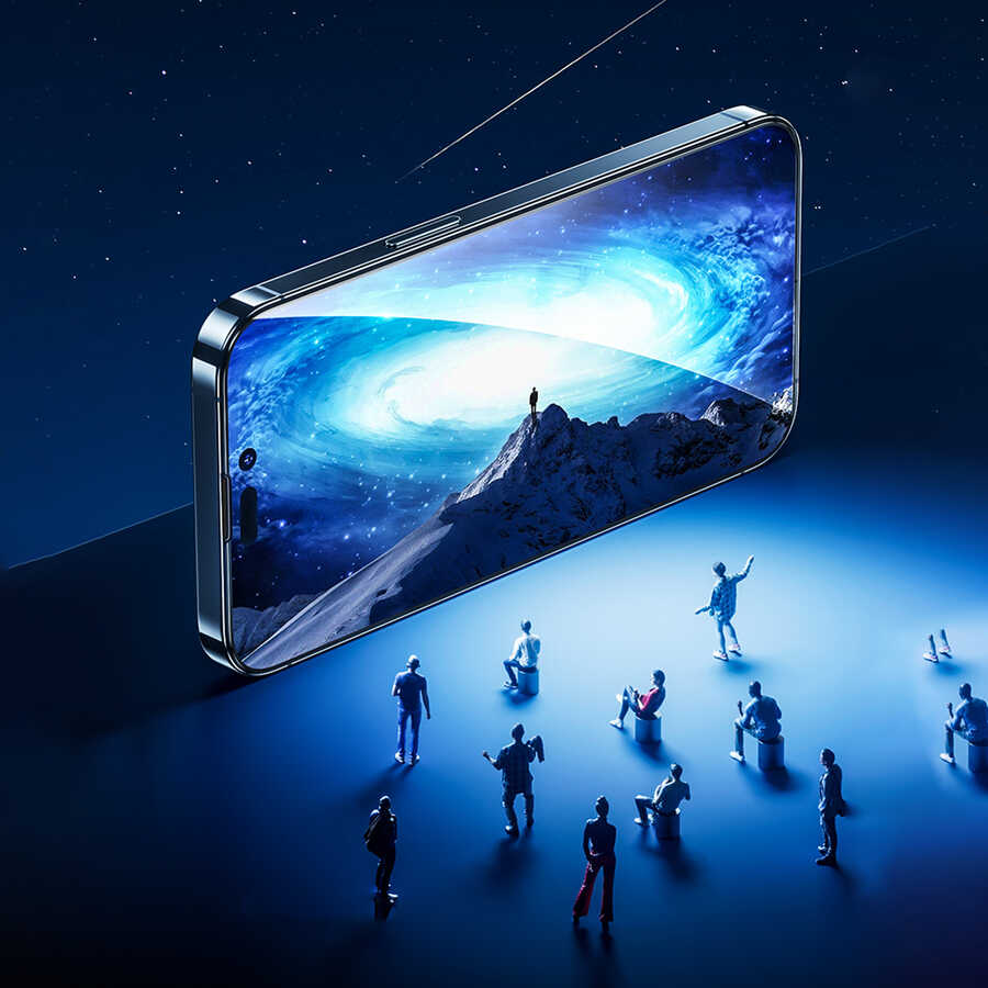 Apple iPhone 14 Plus Benks 0.3mm V Pro Ekran Koruyucu Siyah