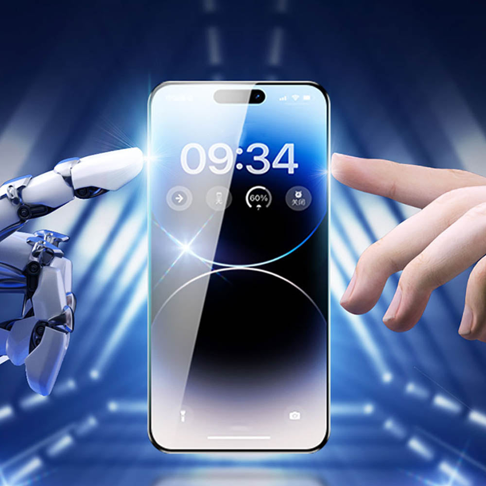 Apple iPhone 14 Plus Benks Gaming Anti-Dust Toz Önleyici Mat Cam Ekran Koruyucu Siyah