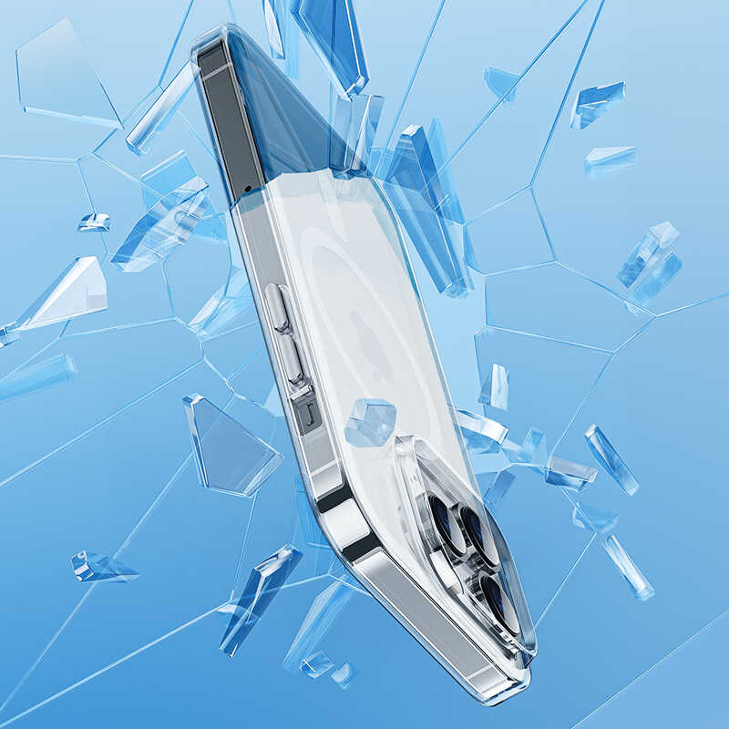 Apple iPhone 14 Plus Kılıf Benks Crystal Series Clear Kapak Ekran Koruyucu Hediyeli Renksiz