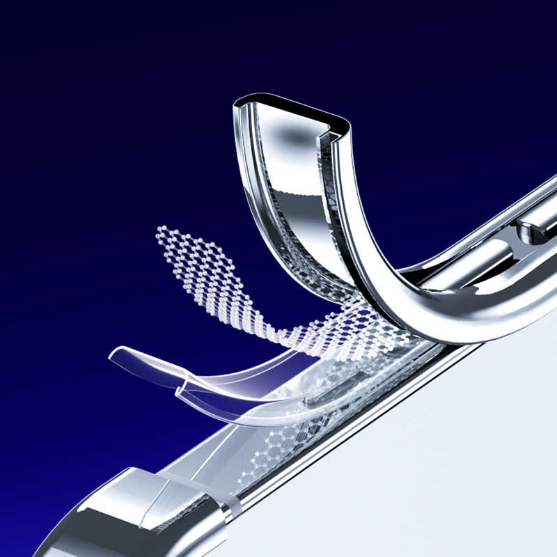 Apple iPhone 14 Plus Kılıf Benks Electroplating TPU Kapak Ekran Koruyucu Hediyeli Gold