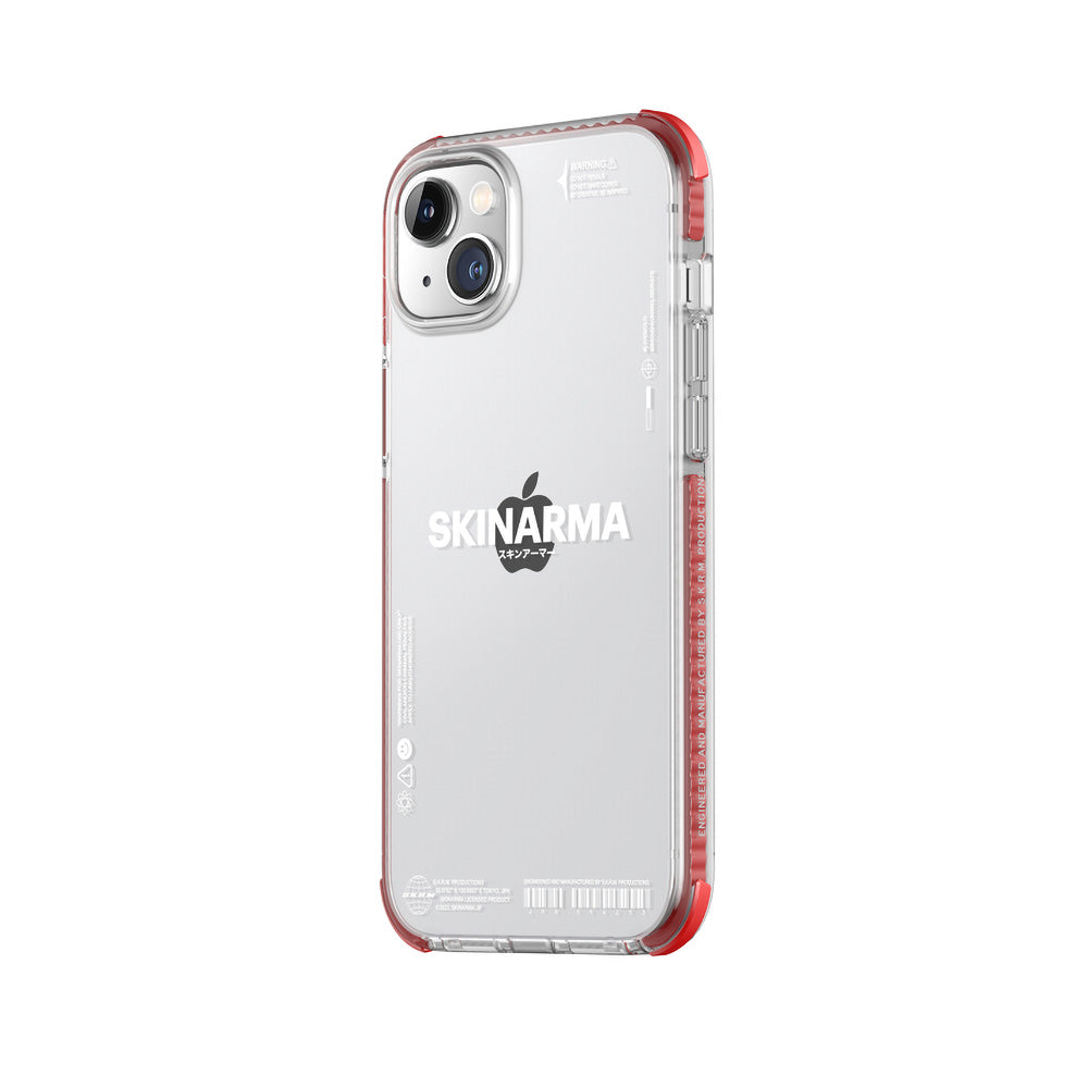 Apple iPhone 14 Plus Kılıf SkinArma Şeffaf Airbag Tasarımlı Iro Kapak Siyah