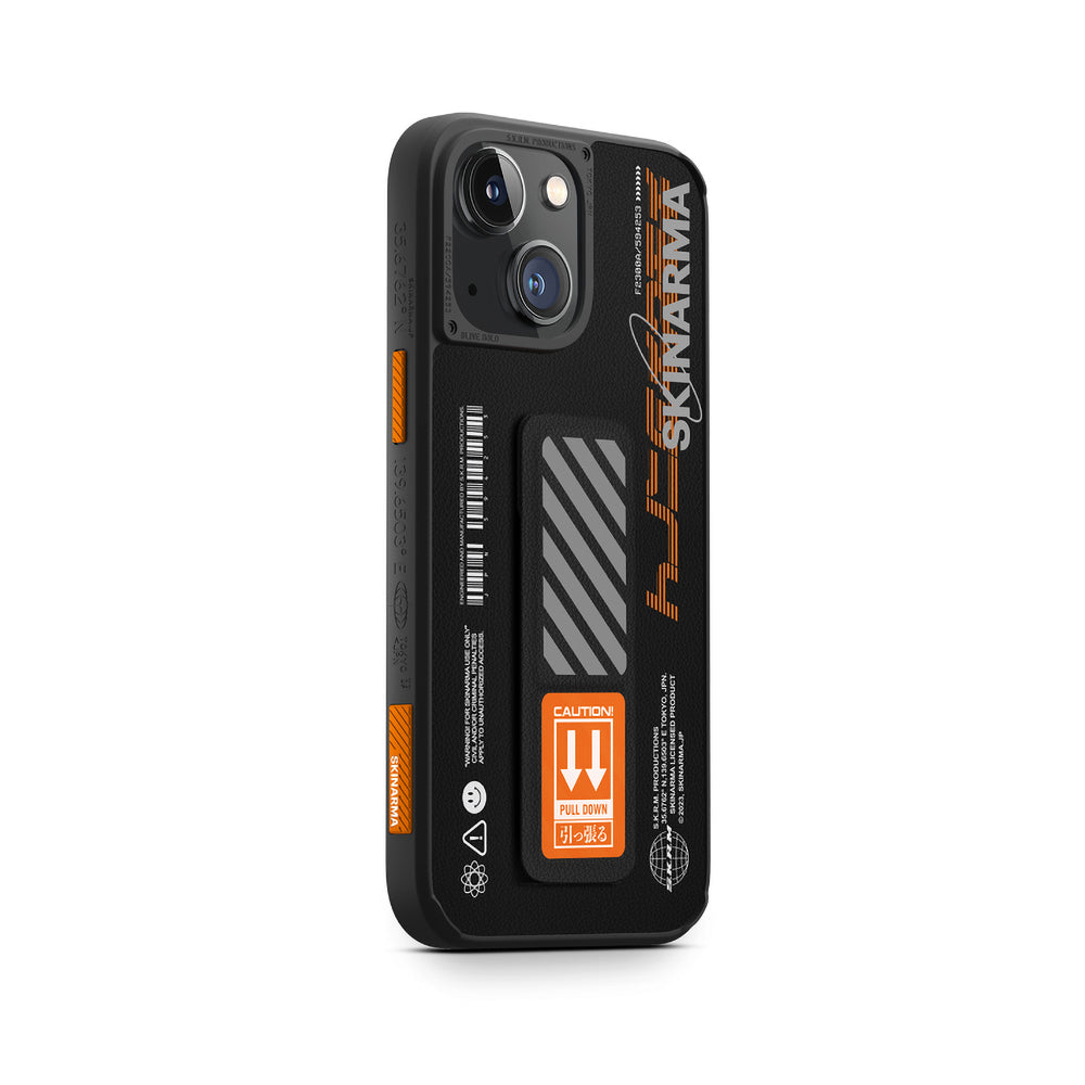 Apple iPhone 14 Plus Kılıf SkinArma Standlı Deri Görünümlü Shingoki Kapak Mor