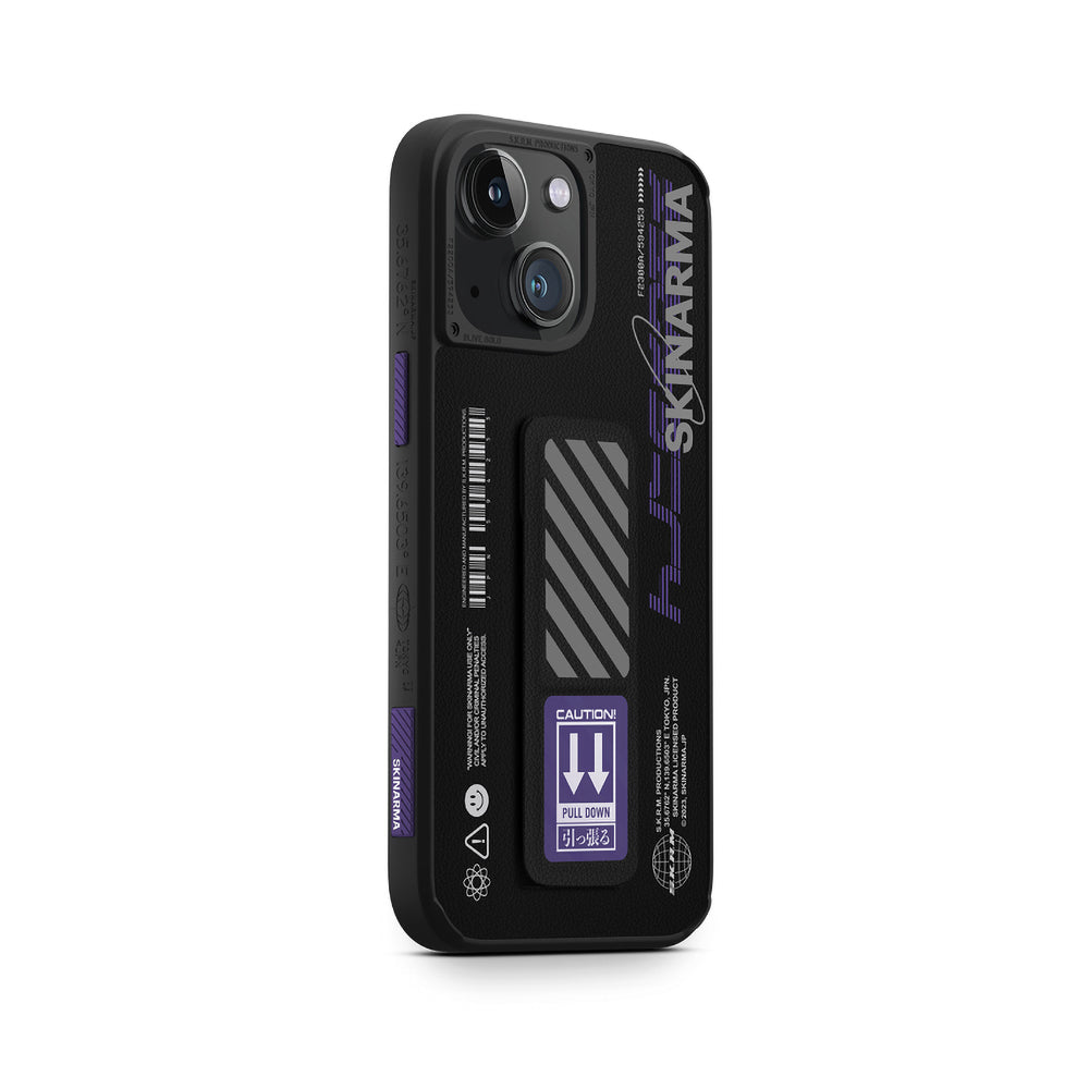 Apple iPhone 14 Plus Kılıf SkinArma Standlı Deri Görünümlü Shingoki Kapak Kırmızı