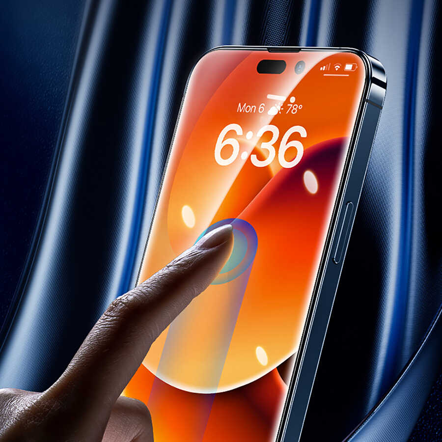 Apple iPhone 14 Pro Benks 0.3mm V Pro Ekran Koruyucu Siyah
