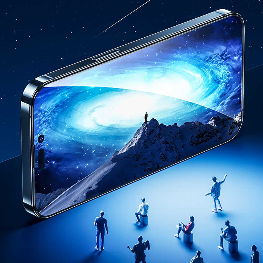 Apple iPhone 14 Pro Benks 0.3mm V Pro Ekran Koruyucu Siyah