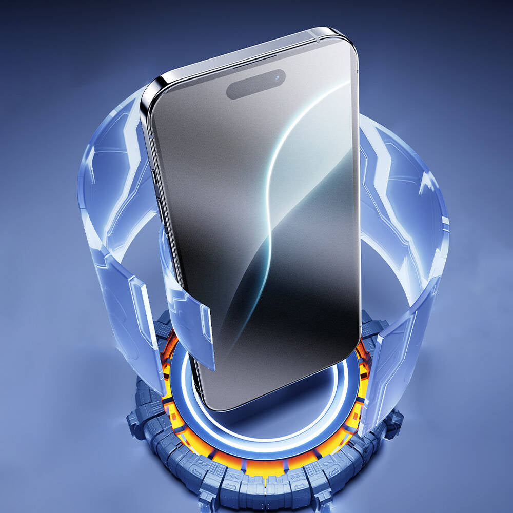 Apple iPhone 14 Pro Benks JoyTouch Mat Oyun Ekran Koruyucu + Kolay Uygulama Aparatı Siyah