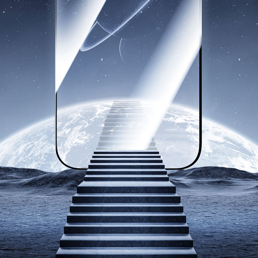 Apple iPhone 14 Pro Benks V Pro Safir Coating Ekran Koruyucu + Kolay Uygulama Aparatlı Siyah