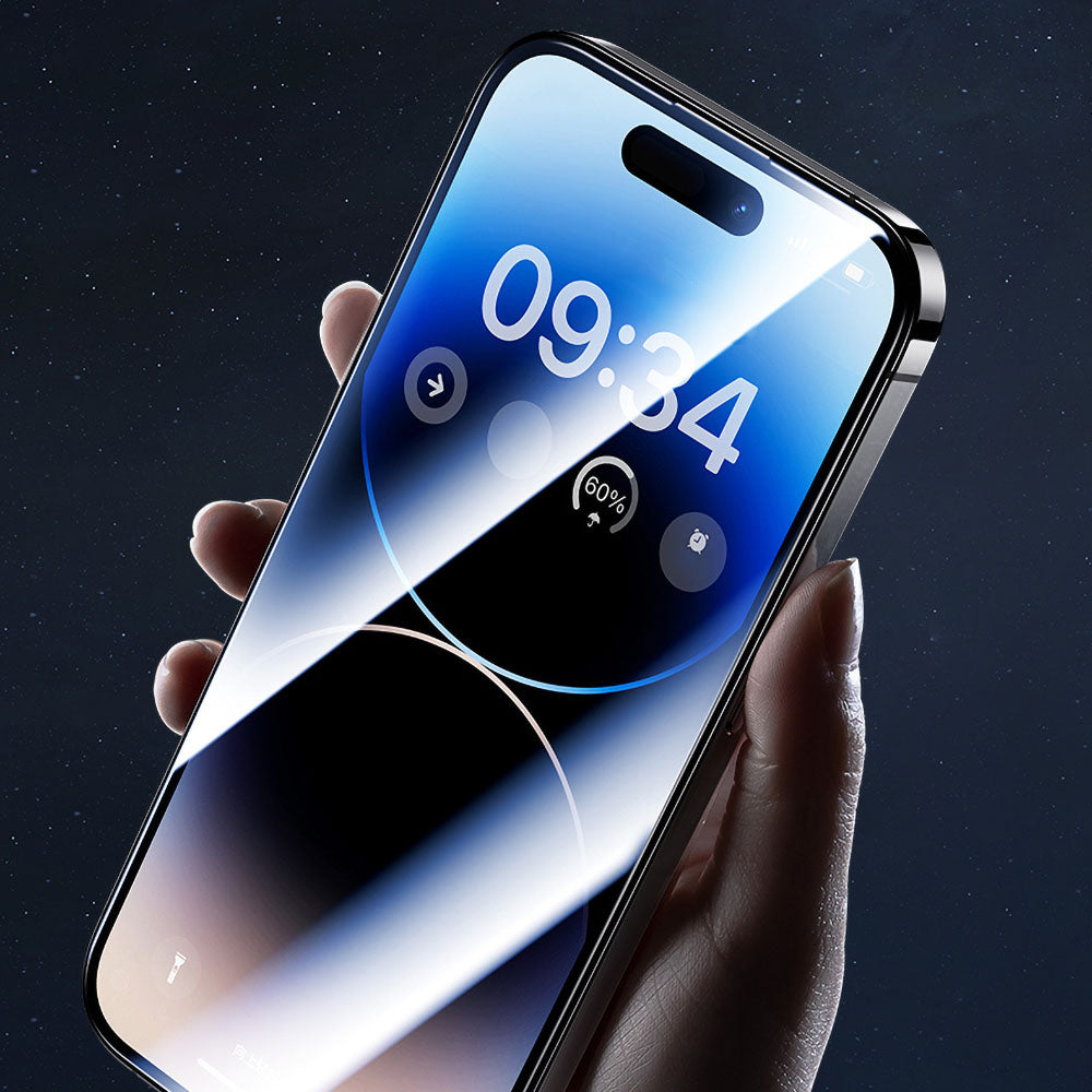 Apple iPhone 14 Pro Benks V Pro Safir Coating Ekran Koruyucu + Kolay Uygulama Aparatlı Siyah